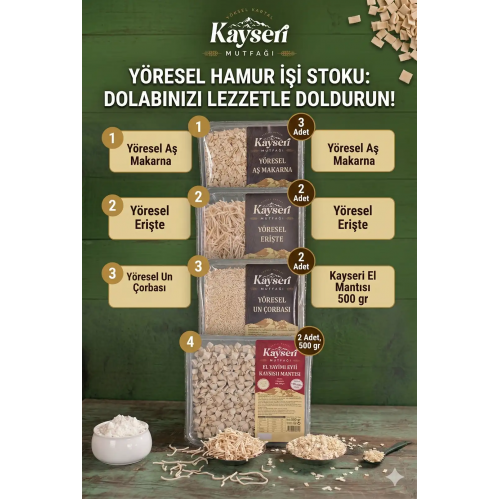 Yöresel Hamur İşi Stoku