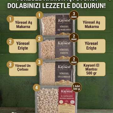 Yöresel Hamur İşi Stoku